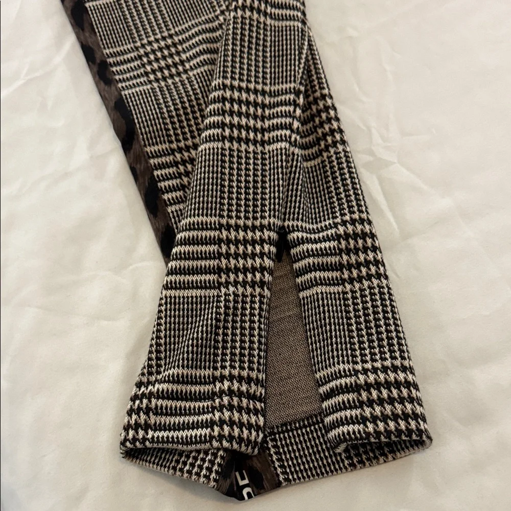 Cambio Rhona Plaid Pants Women’s US 14 Gray Black Slim Stretch - Picture 11 of 14